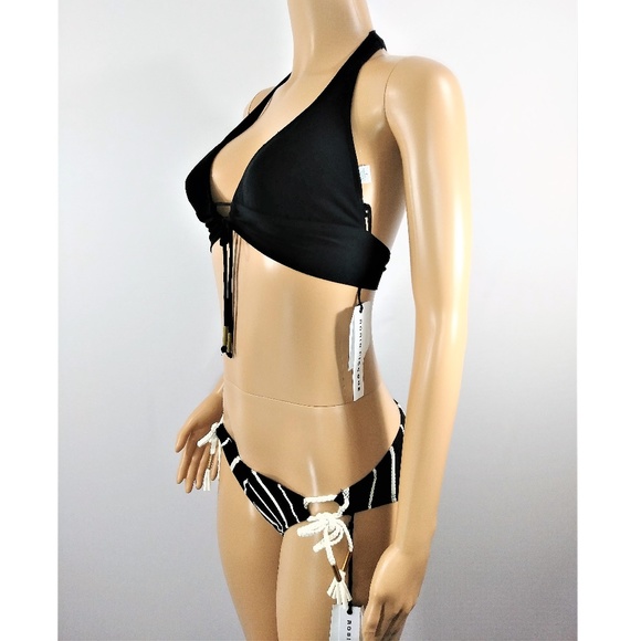 Robin Piccone Black & White 2 Pc swimsuit - Picture 5 of 5